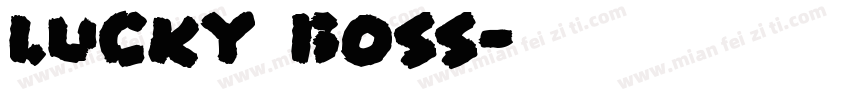 Lucky Boss字体转换